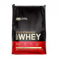 100% Whey Gold Standard (4,5 kg, vanilla ice cream)