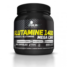 L-Glutamine 1400 mega caps (300 caps)