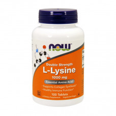 L-Lysine 1000 mg double strength (100 tabs)