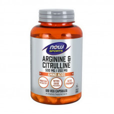 Arginine & Citrulline 500 mg/250 mg (120 caps)