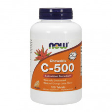 C-500 chewable (100 tab, orange)