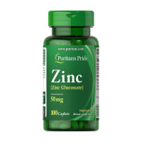 Zinc Gluconate 50 mg (100 caps)