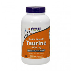 Taurine 1000 mg Double Strength (250 veg caps)