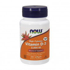 Vitamin D-3 50 mcg (2000 IU) (240 softgels)