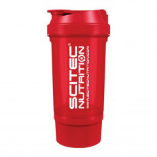 Scitec Shaker 500 Travel (500 ml red) (500 ml, red)