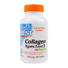 Collagen Types 1&3 1000 mg with Vitamin C (180 tab)