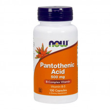 Pantothenice Acid 500 mg (100 caps)