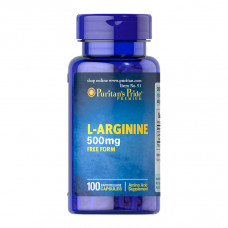 L-Arginine 500 mg (100 caps)