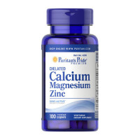 Chelated Calcium Magnesium Zinc (100 caplets)