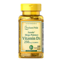 Vitamin D3 250 mcg (10,000 IU) (100 softgels)