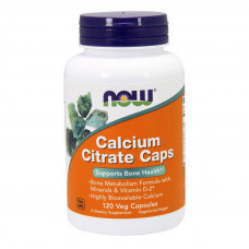 Calcium Citrate Caps (120 veg caps)