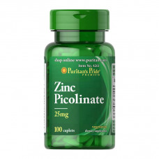 Zinc Picolinate 25 mg (100 caplets)