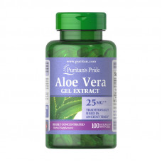 Aloe Vera Gel Extract 25 mg (100 softgels)