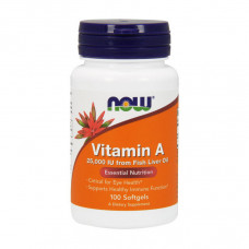 Vitamin A 7500 mcg (25,000 IU) (100 softgels)