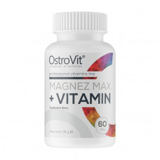Magnez Max + Vitamin (60 tabs)