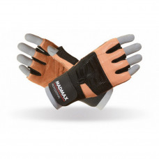 Professional Workout Gloves Brown/Black MFG-269 (M size)