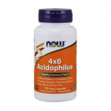 4x6 Acidophilus (120 veg caps)