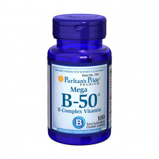 Mega B-50 B-Complex Vitamin (100 caplets)