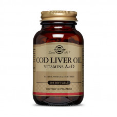 COD Liver Oil Vitamins A & D (100 softgels)