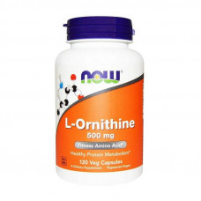 L-Ornithine 500 mg (120 veg caps)