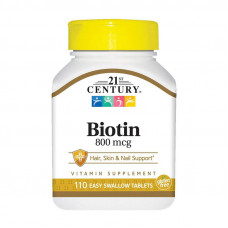 Biotin 800 mcg (110 tabs)