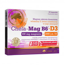 Chela-Mag B6 + D3 (30 caps)