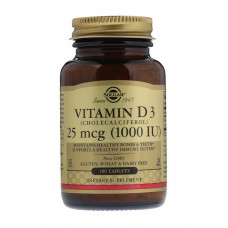 Vitamin D3 1000 IU (180 tab)