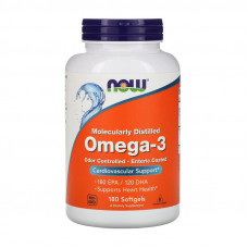 Omega-3 Odor Controlled - Enteric Coated (180 softgels)