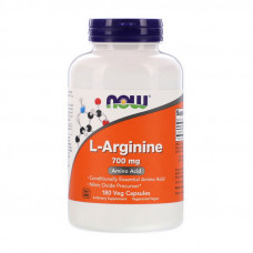 L-Arginine 700 mg (180 veg caps)