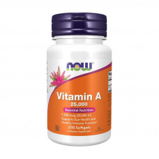 Vitamin A 25,000 IU (250 softgels)