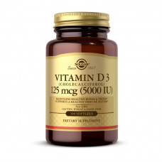 Vitamin D3 5000 IU (100 softgels)