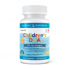 Children`s DHA (180 mini soft gels, srtawberry)