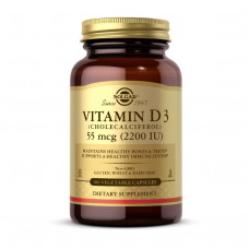 Vitamin D3 55 mcg (2200 IU) (100 veg caps)