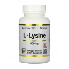 L-Lysine 500 mg (60 veg caps)