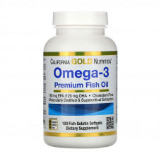 Omega-3 Premium Fish Oil (100 fish softgels)
