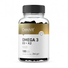 Omega 3 D3 + K2 (180 caps)