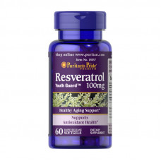 Resveratrol 100 mg (60 softgels)