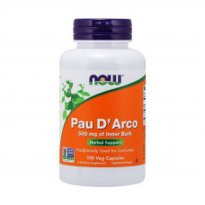 Pau D'Arco 500 mg of Inner Bark (100 veg caps)