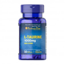 L-Taurine 1000 mg free form (50 caplets)