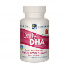 Daily DHA (30 soft gels, natural fruit)