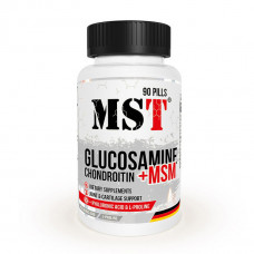 Glucosamine Chondroitin + MSM + hyaluronic acid (90 pills)