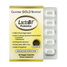 LactoBif Probiotics 5 Billion (60 veg caps)