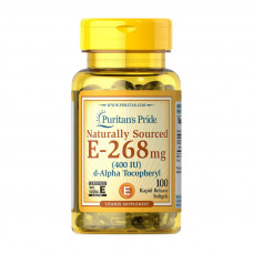Naturally Sourced E-268 mg (400 IU) (100 softgels)