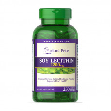 Soy Lecithin 1200 mg (250 softgels)
