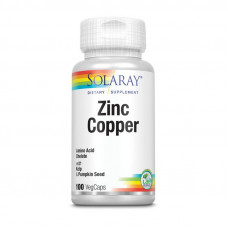 Zinc Copper (100 veg caps)