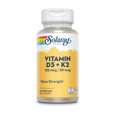 Vitamin D3+K2 (soy free) (60 veg caps)