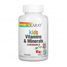 Kids Vitamins & Minerals (60 chewables, black cherry)
