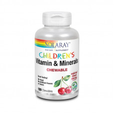Childrens Vitamin & Minerals (120 chewables, black cherry)