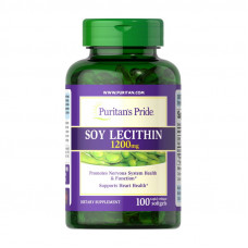 Soy Lecithin 1200 mg (100 softgels)