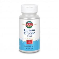 Lithium Orotate 5 mg (60 veg caps)